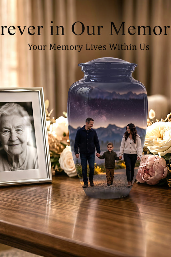 Father, Son & Mother Memorial Urn - Beautiful Tribute Urns For Loved Ones