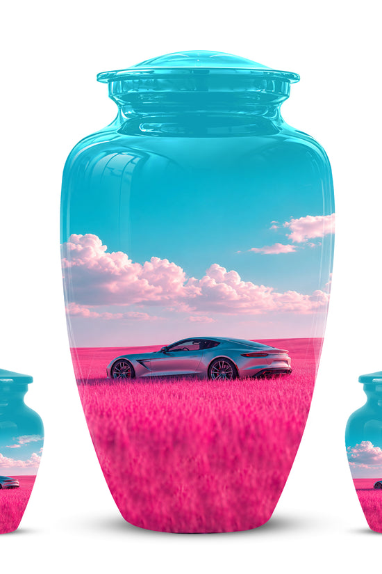 Personalized Sports Car Funeral Urn - Elegant Urns For Car Enthusiast