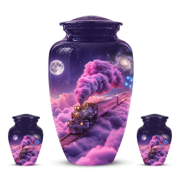 10 inch Large Urn with 2 Keepsake 3inch