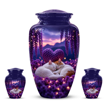 10 inch Large Urn with 2 Keepsake 3inch