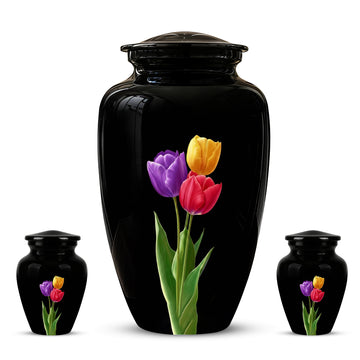 10 inch Large Urn with 2 Keepsake 3inch