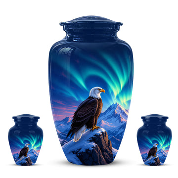 10 inch Large Urn with 2 Keepsake 3inch