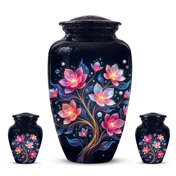 10 inch Large Urn with 2 Keepsake 3inch