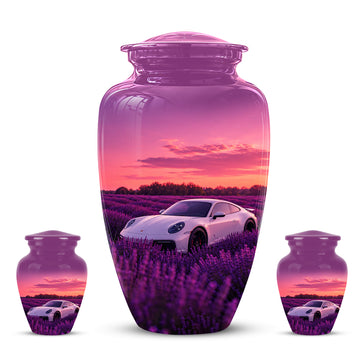 10 inch Large Urn with 2 Keepsake 3inch