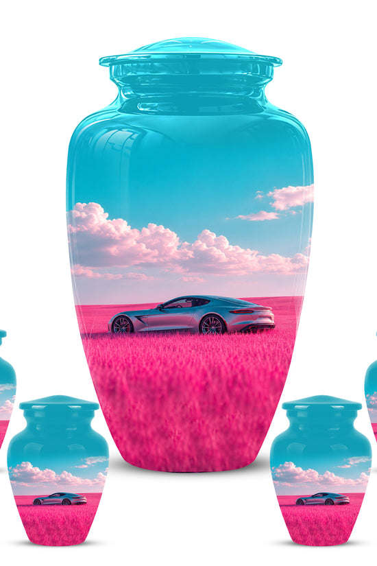 Personalized Sports Car Funeral Urn - Elegant Urns For Car Enthusiast
