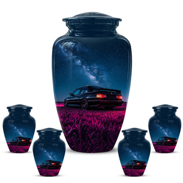 10 inch Large Urn with 4 Keepsake 3 inch