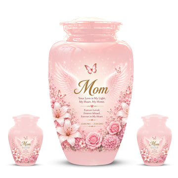 10 inch Large Urn with 2 Keepsake 3inch