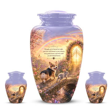 10 inch Large Urn with 2 Keepsake 3inch