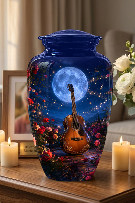 Guitar Memorial Urn - Personalized Cremation Urns For Men&Women Ashes
