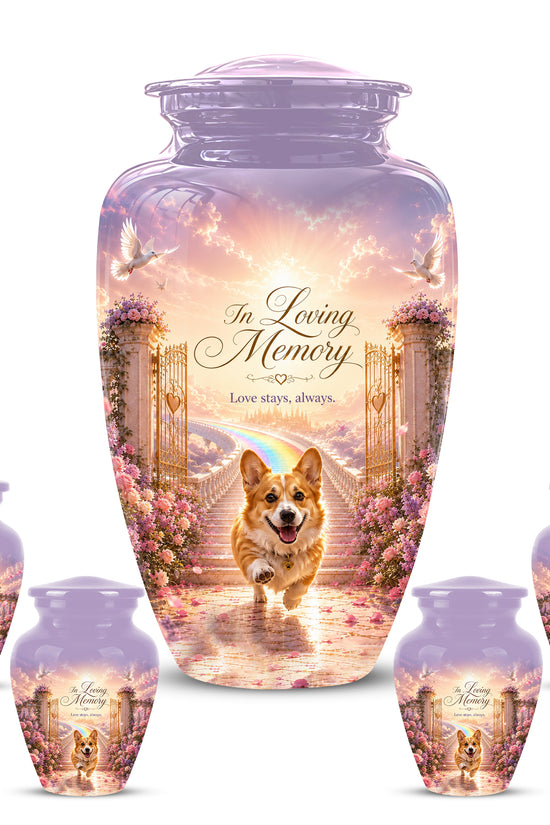 Pet Dog Memorial Urn – Personalized Dog Cremation Urn for Pets Ashes