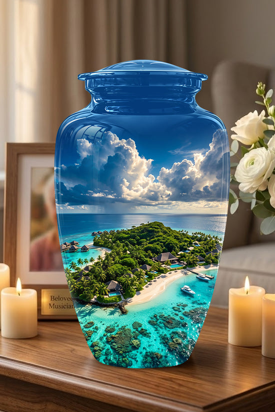 Beach Urns For Human Ashes - Custom Eternal Peaceful Tribute Urns