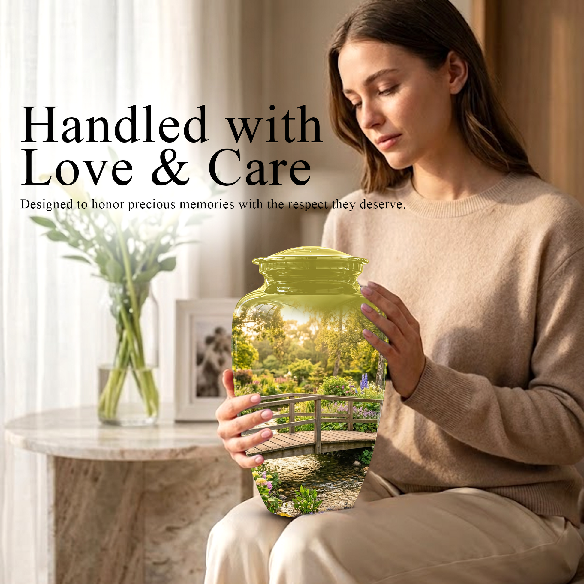 Beautiful Cremation Urns For Nature Lovers - Bridge Scenic Burial Urns