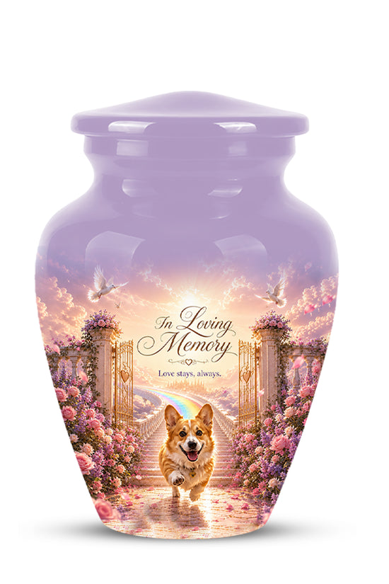 Pet Dog Memorial Urn – Personalized Dog Cremation Urn for Pets Ashes