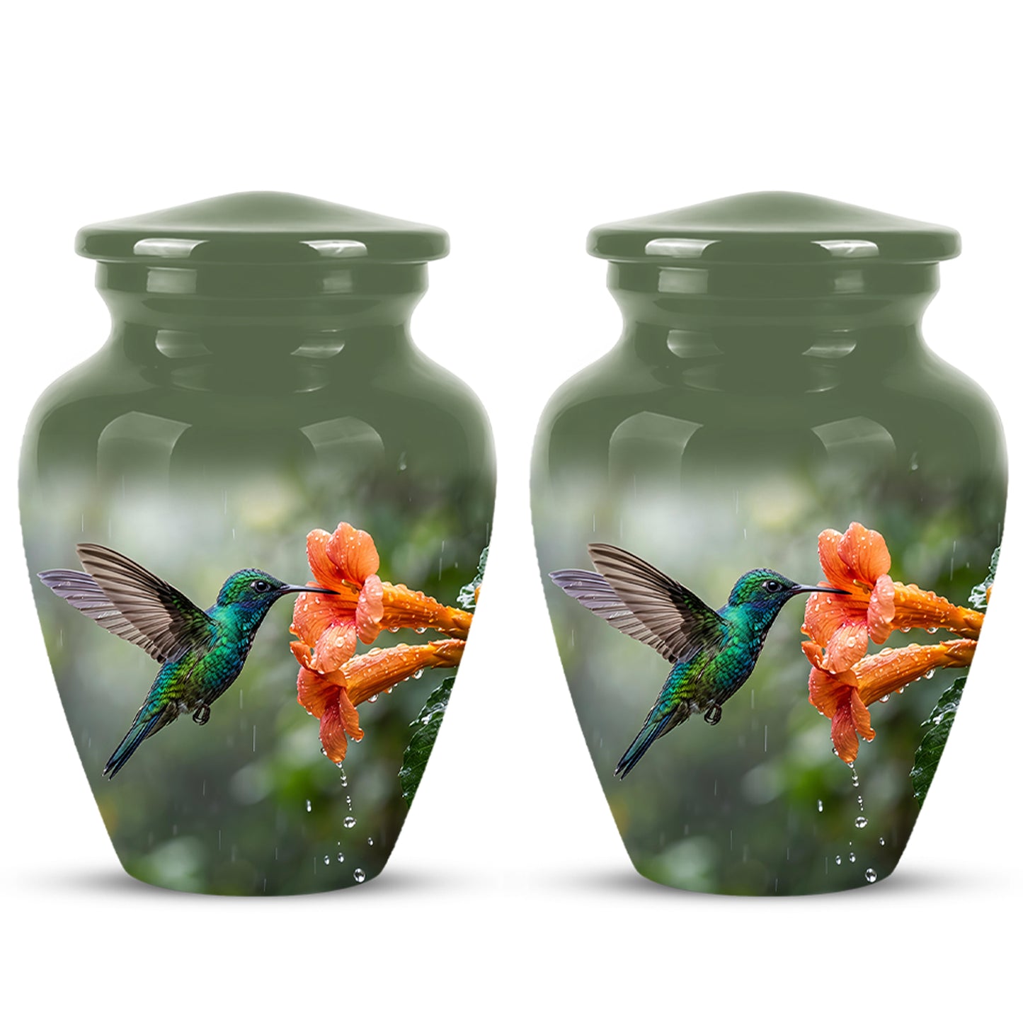 Hummingbird Memorial Urn for Ashes – Nature Inspired Design On Sale
