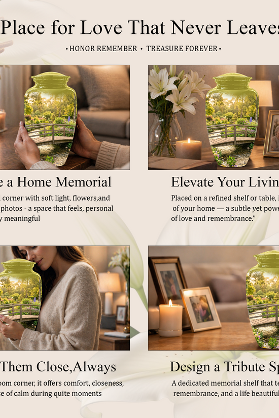 Beautiful Cremation Urns For Nature Lovers - Bridge Scenic Burial Urns