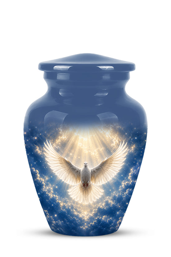 White Dove Cremation Urn - Beautifully Handcrafted Urns For Ashes