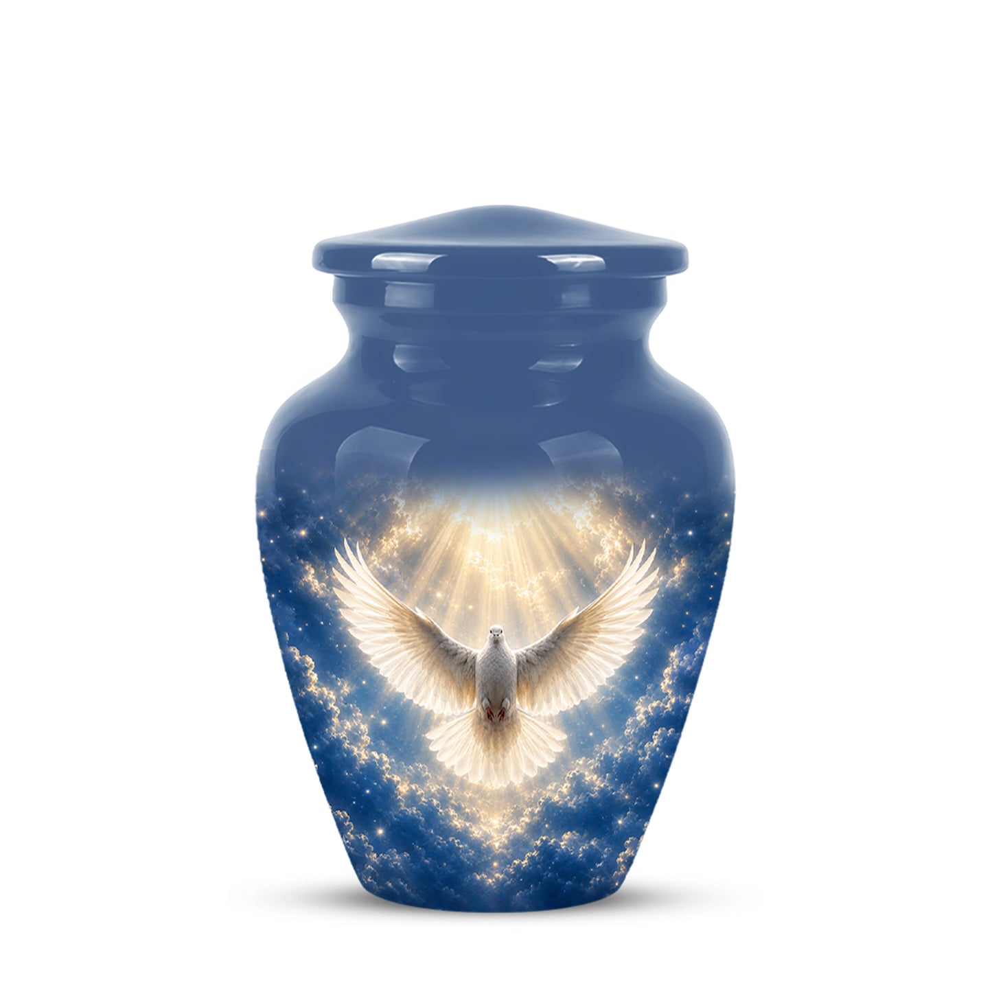 White Dove Cremation Urn - Beautifully Handcrafted Urns For Ashes