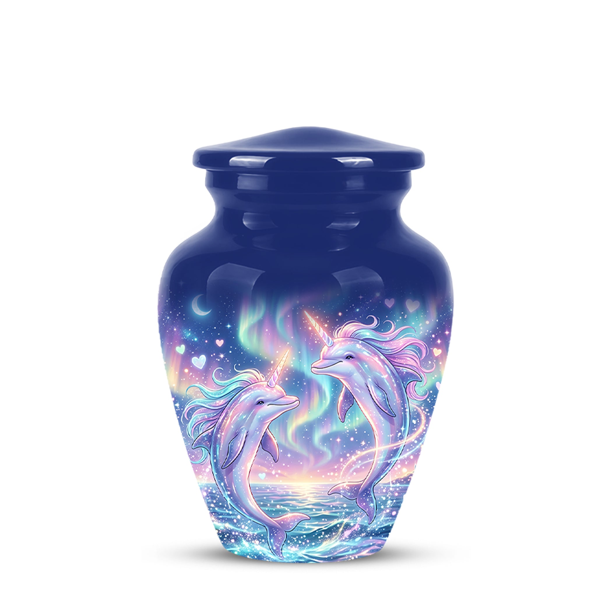 Baby Dolphin Cremation Urn - Personalized Artistic Urns For Human Ashes