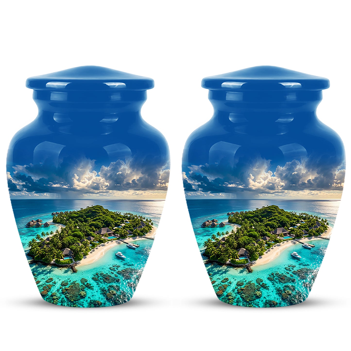 Beach Urns For Human Ashes - Custom Eternal Peaceful Tribute Urns