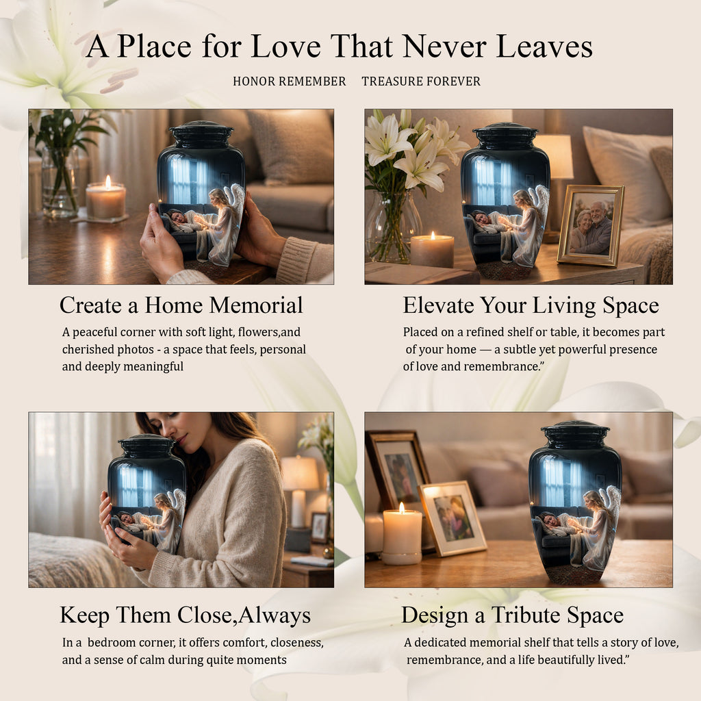 Angel Cremation Urns For Ashes - Beautiful Memorial Urns For Mom