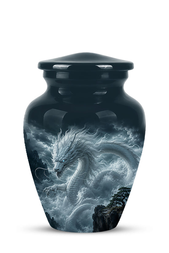 Dragon Cremation Urn = Custom Artistic Adult Memorial Urns For Ashes