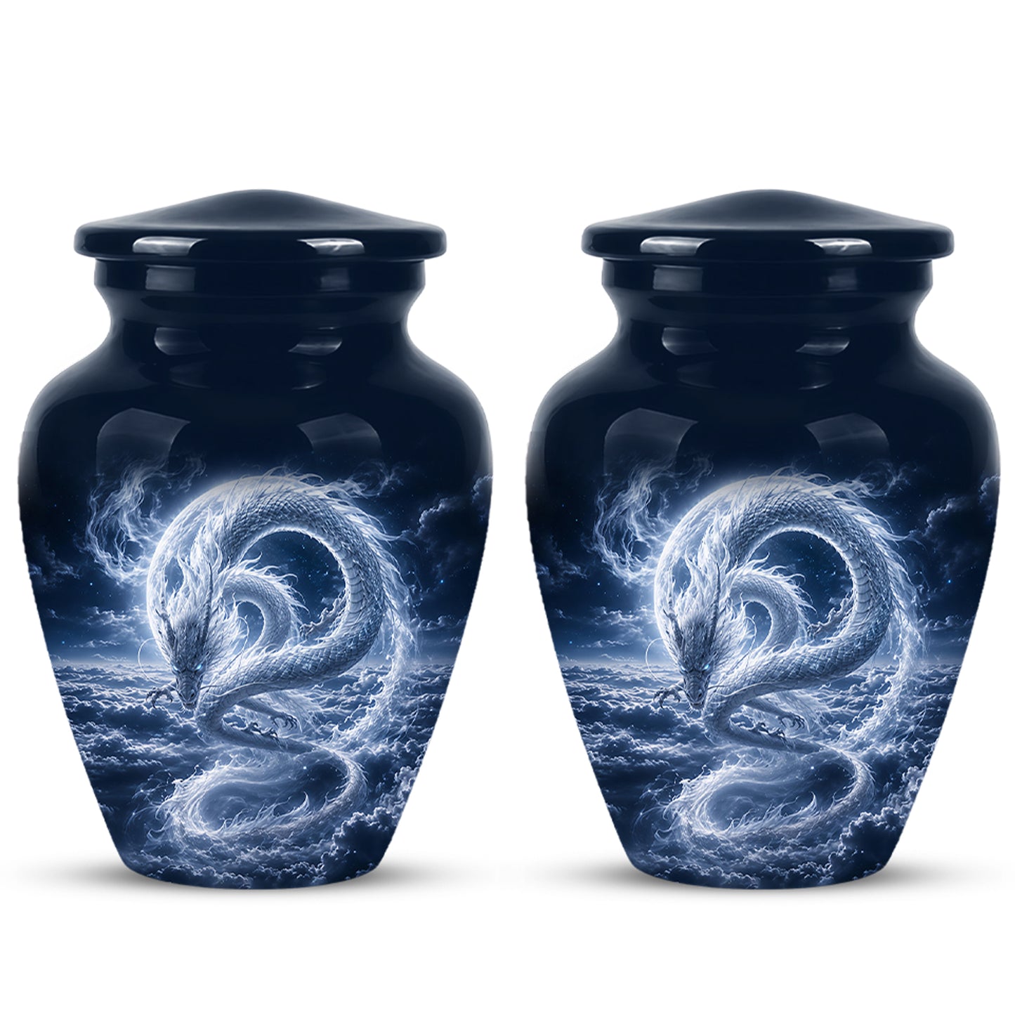 Dragon Cremation Urn - Unique Custom Memorial Urn For Human Ashes