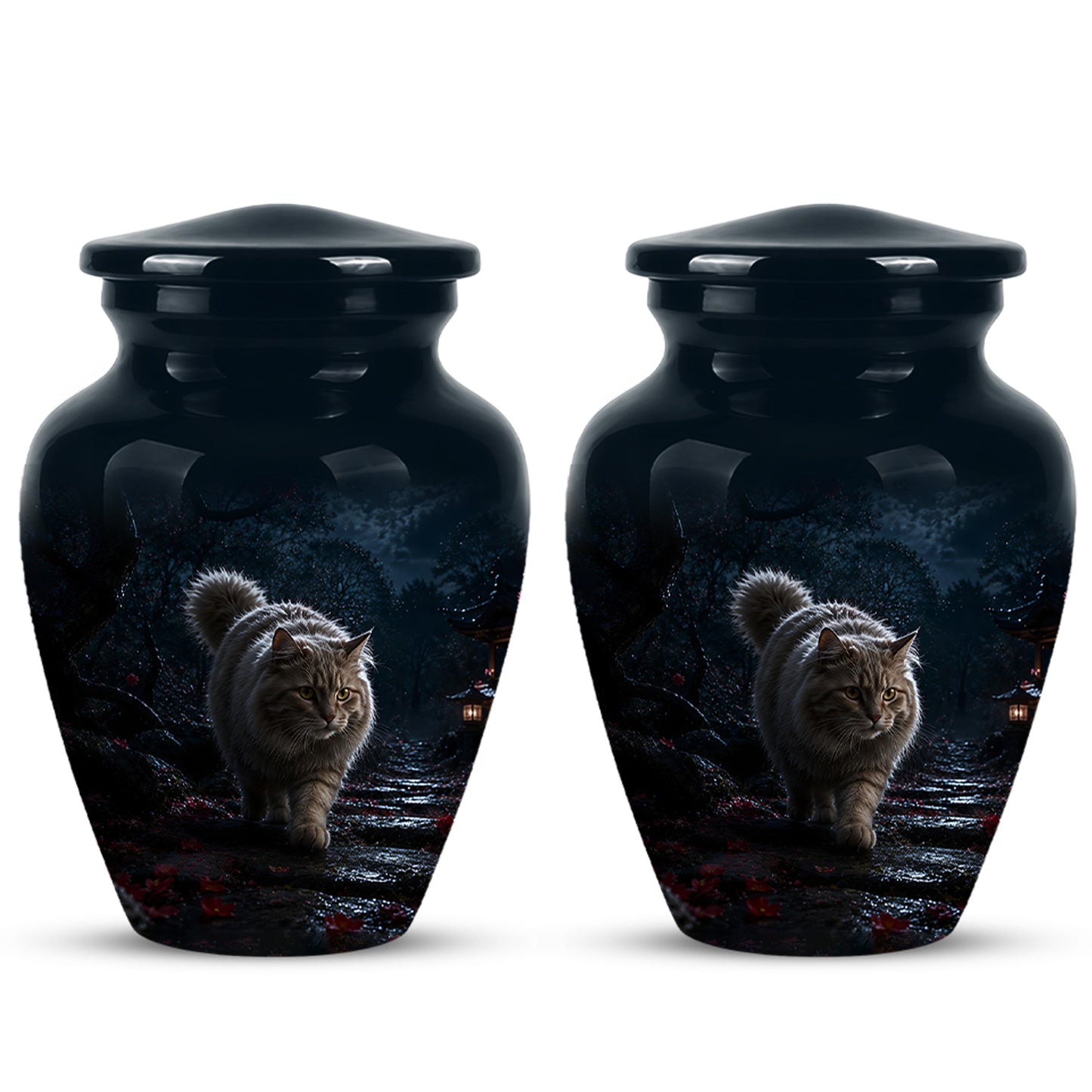 Custom Cat Cremation Urn - Handcrafted Pet Memorial Urns For Ashes