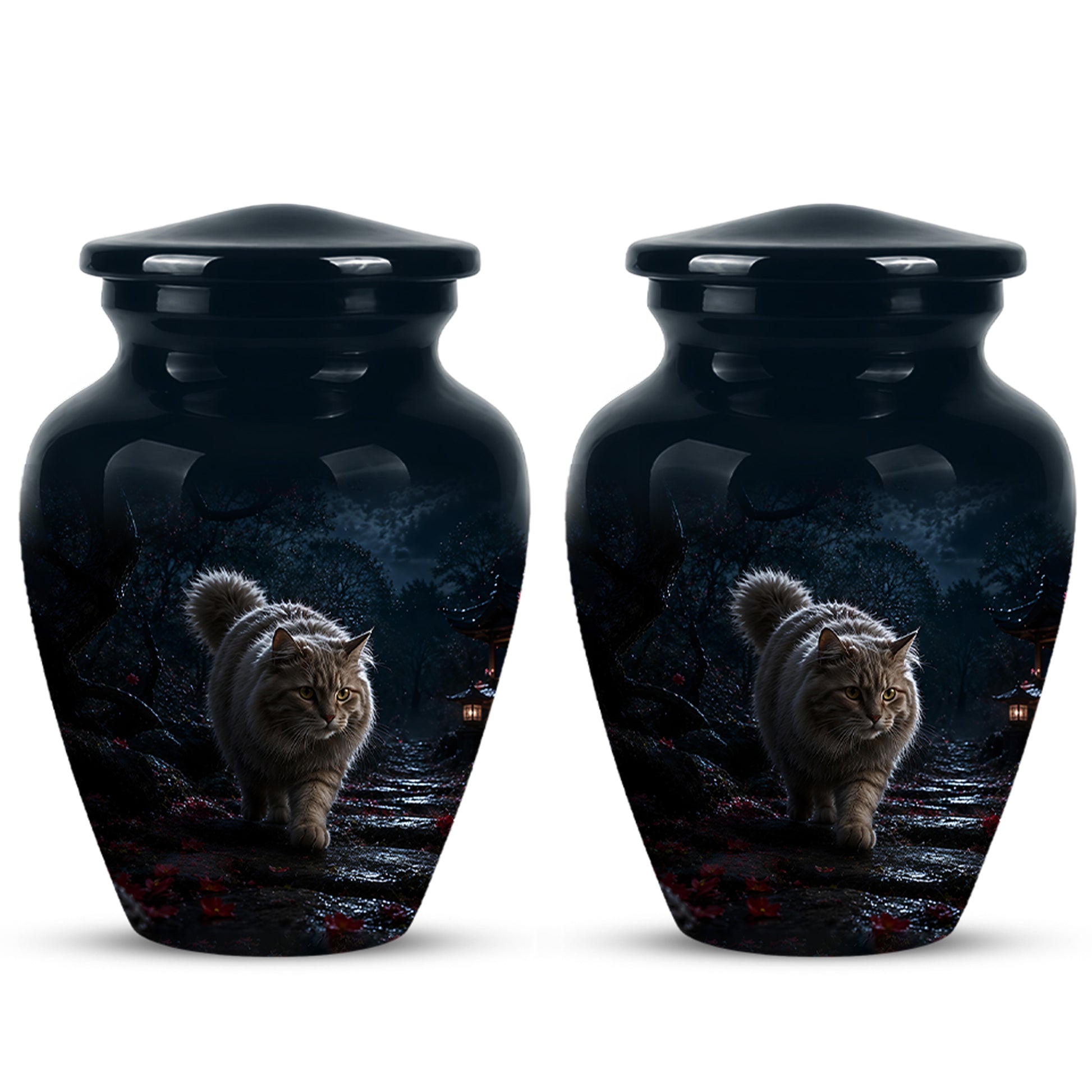 Custom Cat Cremation Urn - Handcrafted Pet Memorial Urns For Ashes