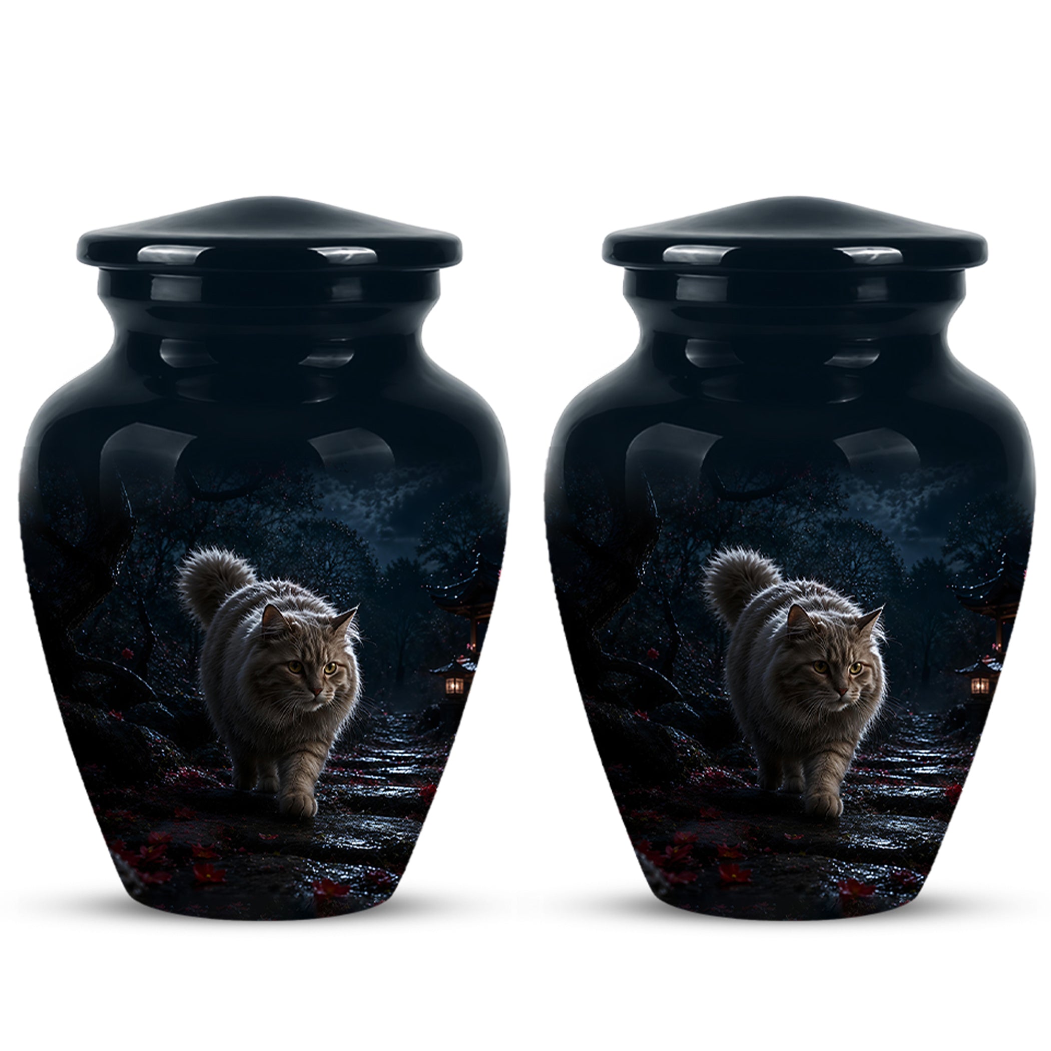 Custom Cat Cremation Urn - Handcrafted Pet Memorial Urns For Ashes