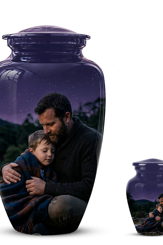 Father & Son Eternal's Love - Personalized Memorial Urns For Loved Ones Ashes