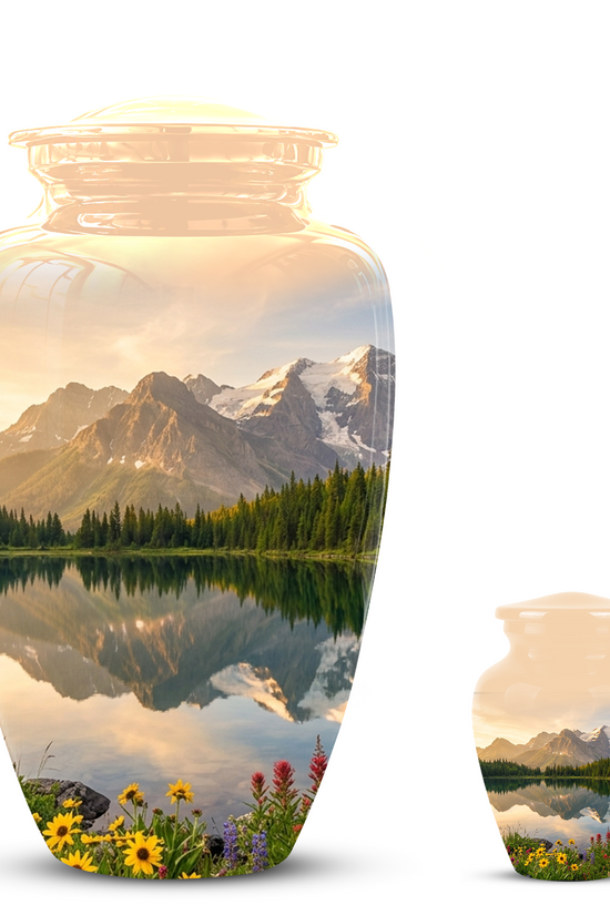 Mountain Cremation Urns For Ashes - Beautiful Funeral Urns For Nature Lovers